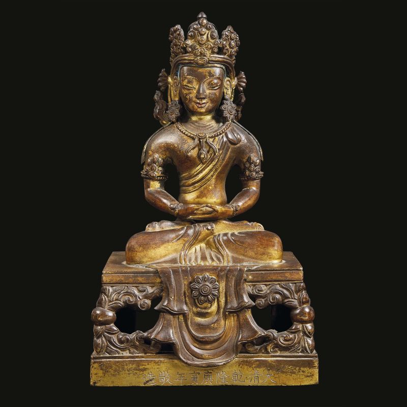 SCULTURA, CINA, DINASTIA QING, SEC. XVIII  - Asta ARTE ORIENTALE / &#19996;&#26041;&#33402;&#26415;   - Pandolfini Casa d'Aste