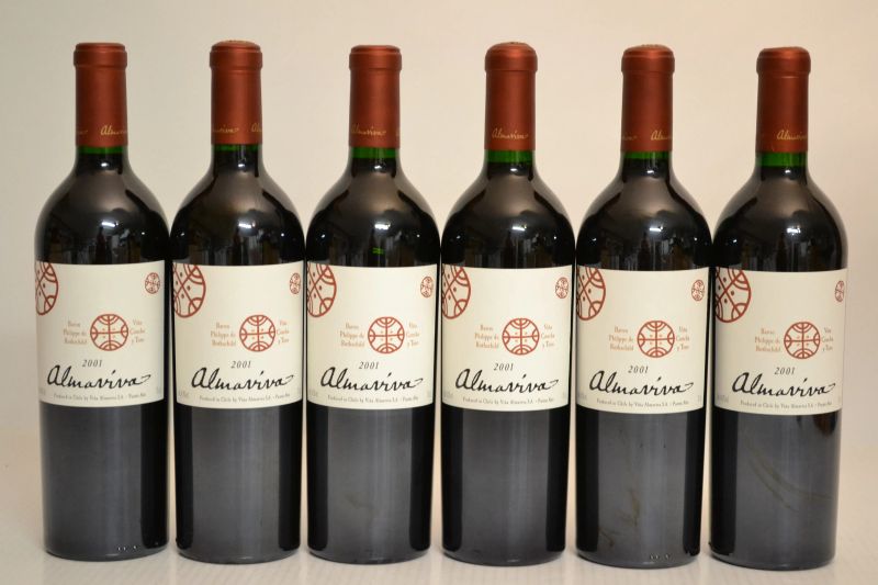 Almaviva Baron Philippe de Rothschild &amp; Vi&ntilde;a Concha y Toro 2001  - Auction A Prestigious Selection of Wines and Spirits from Private Collections - Pandolfini Casa d'Aste