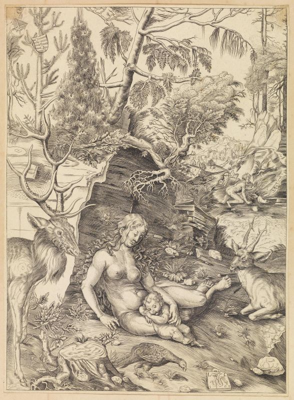  Da Lucas Cranach il vecchio   - Asta ASTA A TEMPO | DISEGNI E STAMPE DAL XVI AL XIX SECOLO - Pandolfini Casa d'Aste