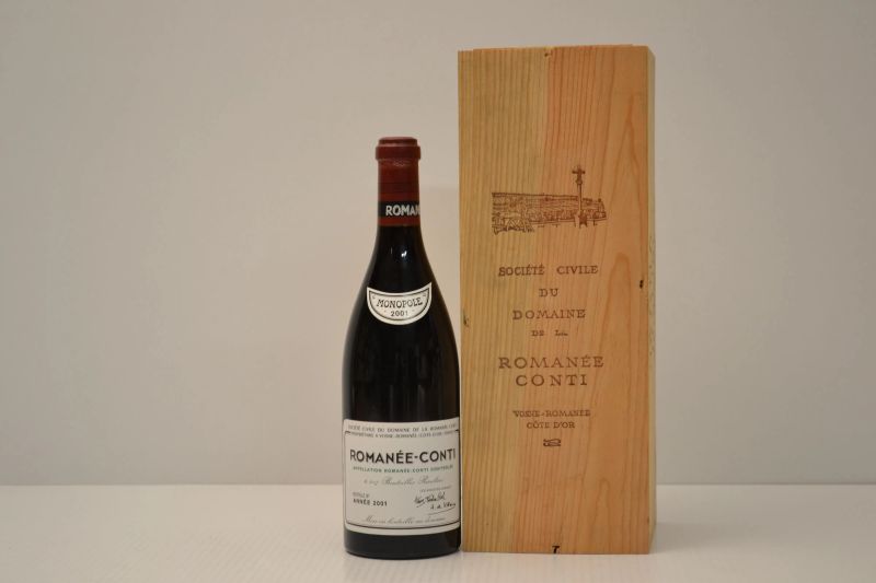 Romanee Conti Domaine de la Romanee Conti 2001  - Auction An Extraordinary Selection of Finest Wines from Italian Cellars - Pandolfini Casa d'Aste