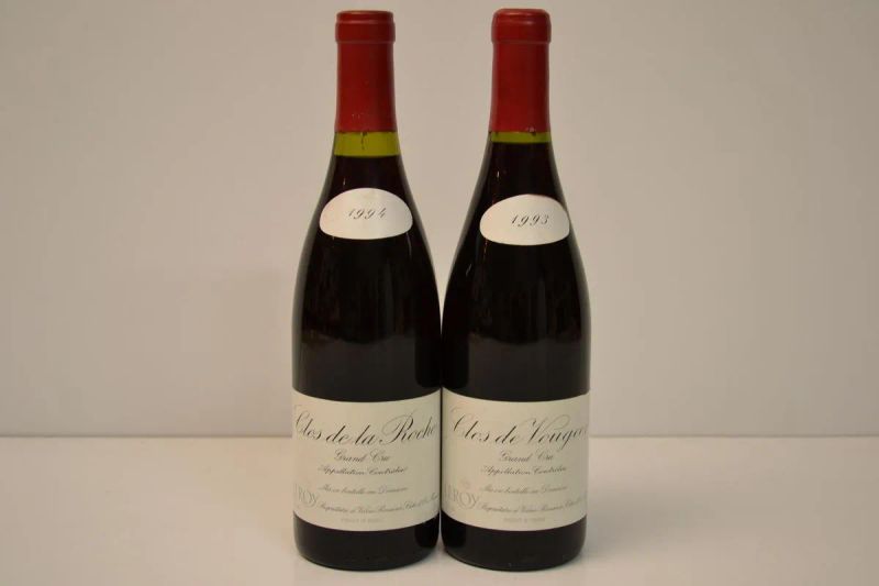 Selezione Domaine Leroy  - Auction Fine Wines from Important Private Italian Cellars - Pandolfini Casa d'Aste