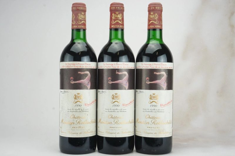 Ch&acirc;teau Mouton Rothschild 1990  - Auction L'Armonia del Tempo | FINEST AND RAREST WINES - Pandolfini Casa d'Aste