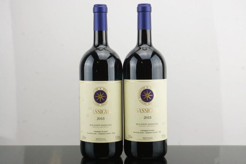 Sassicaia Tenuta San Guido 2018  - Auction AS TIME GOES BY | Fine and Rare Wine - Pandolfini Casa d'Aste