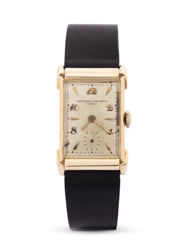 OROLOGIO VACHERON & CONSTANTIN IN ORO GIALLO ANNI '40  - Auction FINE WATCHES - Pandolfini Casa d'Aste