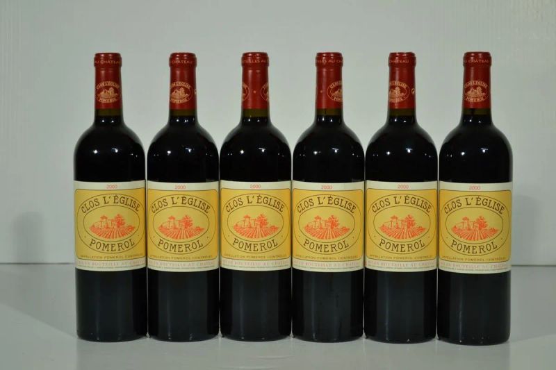Chateau Clos L'Eglise 2000  - Auction Finest and Rarest Wines - Pandolfini Casa d'Aste