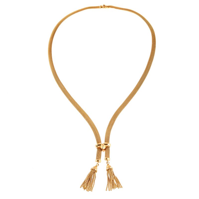 NECKLACE IN 18KT YELLOW GOLD  - Auction JEWELS - Pandolfini Casa d'Aste
