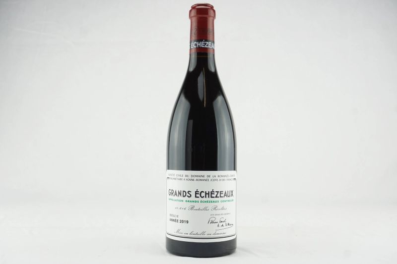 Grands &Eacute;ch&eacute;zeaux Domaine de la Roman&eacute;e Conti 2019  - Auction THE SIGNIFICANCE OF PASSION - Fine and Rare Wine - Pandolfini Casa d'Aste