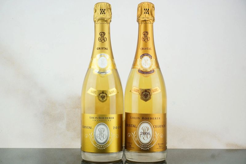 Cristal Louis Roederer  - Auction LA RAFFINATEZZA DELLA COMPLESSITA' - Fine and Rare Wine - Pandolfini Casa d'Aste