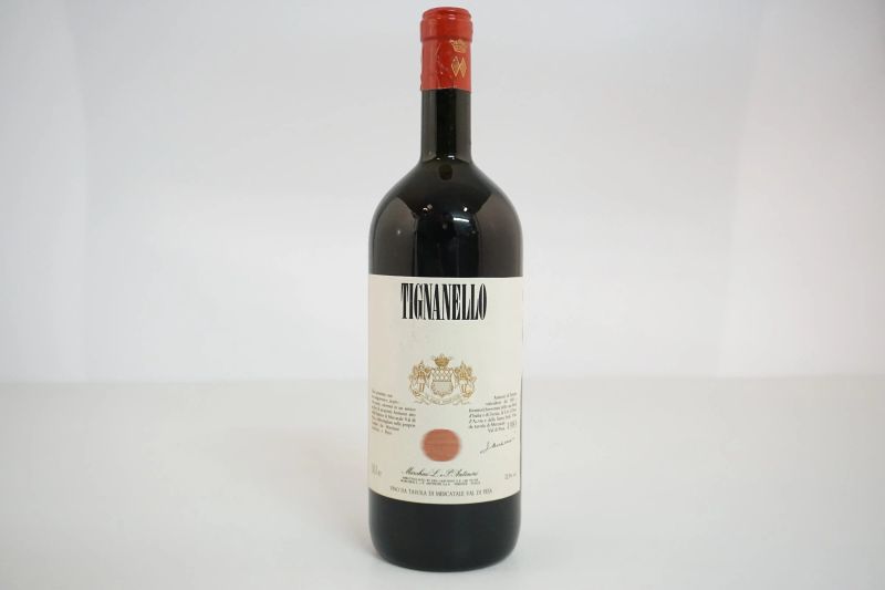 Tignanello Antinori 1983  - Asta ASTA A TEMPO | Smart Wine - Pandolfini Casa d'Aste