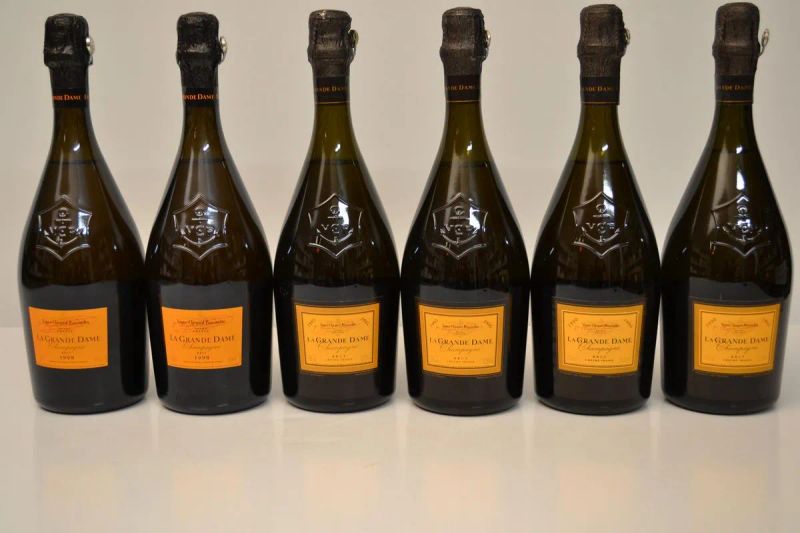 Selezione La Grande Dame Veuve Clicquot Ponsardin&nbsp;&nbsp;&nbsp;&nbsp;&nbsp;&nbsp;&nbsp;&nbsp;&nbsp;&nbsp;  - Asta Vini Pregiati e una Straordinaria Selezione dalla Cantina Storica di Masseto - Pandolfini Casa d'Aste