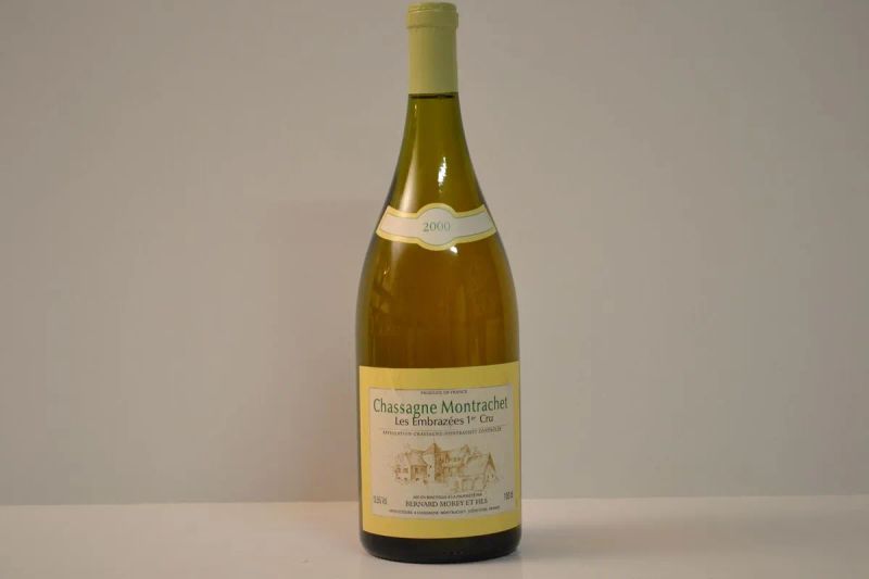 Chassagne-Montrachet Les Embrazees Domaine Bernard Morey 2000  - Asta Vini e distillati da collezione da cantine selezionate - Pandolfini Casa d'Aste