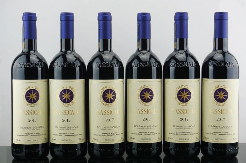 Sassicaia Tenuta San Guido 2017  - Auction AS TIME GOES BY | Fine and Rare Wine - Pandolfini Casa d'Aste