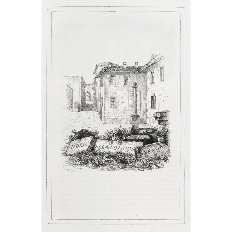 Manzoni, Alessandro. I promessi sposi. Milano, Guglielmini e Redaelli, 1740.  - Asta LIBRI, MANOSCRITTI, AUTOGRAFI E STAMPE - Pandolfini Casa d'Aste