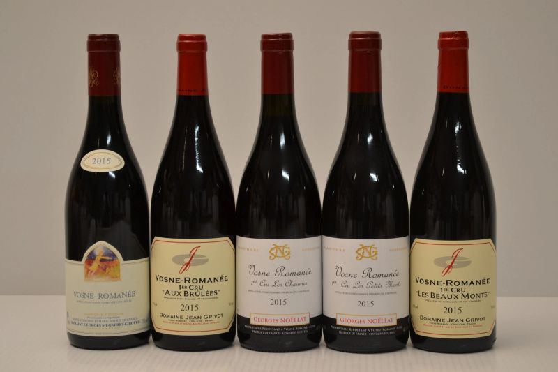 Selezione Borgogna Vosne-Romanee 2015  - Auction An Extraordinary Selection of Finest Wines from Italian Cellars - Pandolfini Casa d'Aste