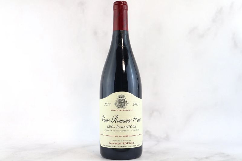 



Vosne-Roman&eacute;e Cros Parantoux Domaine Emmanuel Rouget 2015  - Asta La Joie du Vin - Vini Pregiati e da Collezione - Pandolfini Casa d'Aste