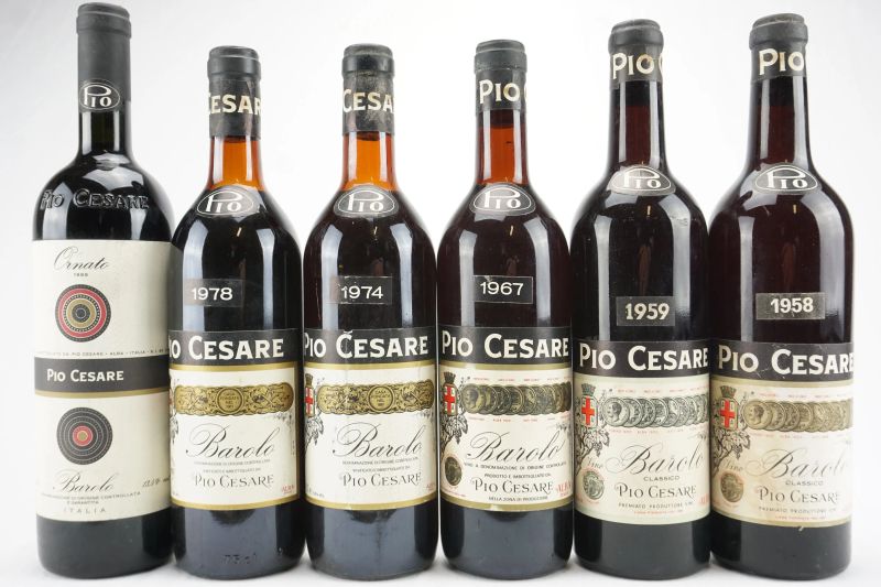      Barolo Pio Cesare   - Auction The Art of Collecting - Italian and French wines from selected cellars - Pandolfini Casa d'Aste