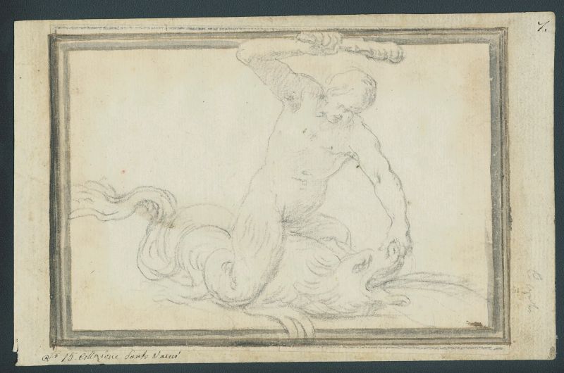 Scuola genovese, sec. XVII  - Auction Works on paper: 15th to 19th century drawings, paintings and prints - Pandolfini Casa d'Aste