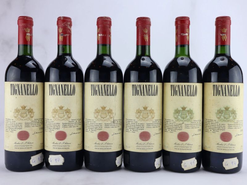 



Tignanello Antinori 1988  - Asta ALCHIMIA - Vini Pregiati e da Collezione - Pandolfini Casa d'Aste