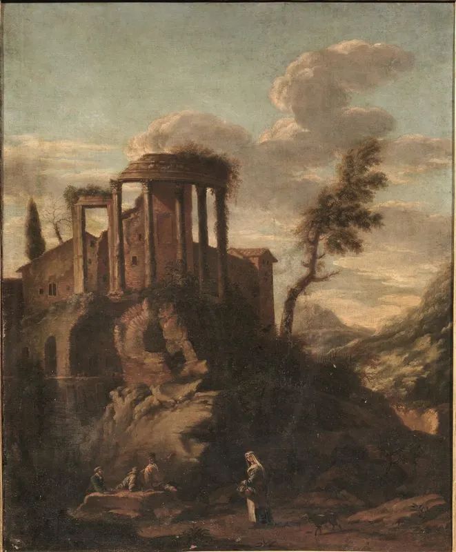 Scuola romana, fine sec. XVIII  - Asta Mobili, Arredi e Oggetti d'Arte - Pandolfini Casa d'Aste