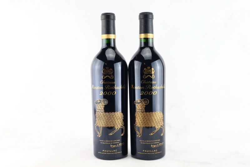 Château Mouton Rothschild 2000  - Asta MATERIA - Vini Pregiati e da Collezione - Pandolfini Casa d'Aste