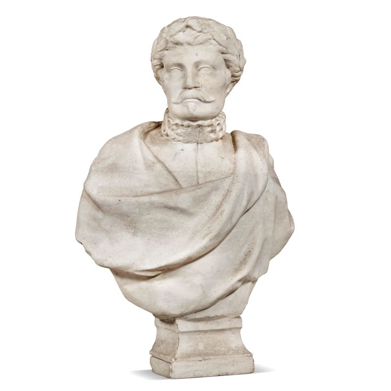 A NORTHERN ITALY BUST, 18TH CENTURY  - Auction FURNITURE, MAJOLICA AND WORKS OF ART - Pandolfini Casa d'Aste