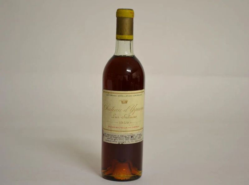 Ch&acirc;teau d&rsquo;Yquem 1959  - Auction PANDOLFINI FOR EXPO 2015: Finest and rarest wines - Pandolfini Casa d'Aste