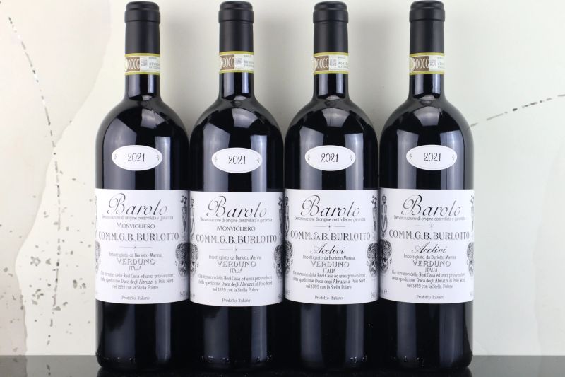 



Selezione Barolo G. B. Burlotto 2021  - Auction FORMA - Fine and Rare Wine - Pandolfini Casa d'Aste