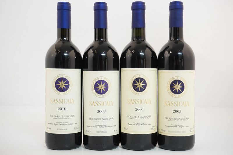 Sassicaia Tenuta San Guido  - Asta VINI PREGIATI E DISTILLATI DA COLLEZIONE - Pandolfini Casa d'Aste