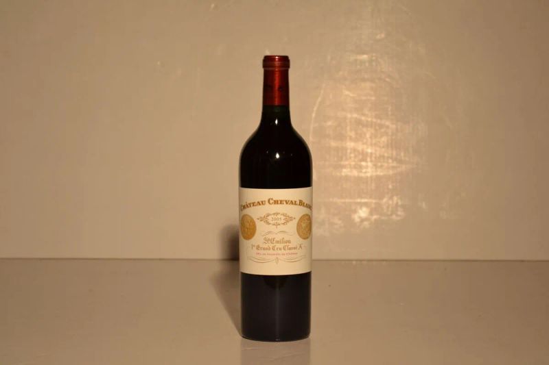 Chateau Cheval Blanc 2005  - Asta Vini pregiati e da collezione - Pandolfini Casa d'Aste