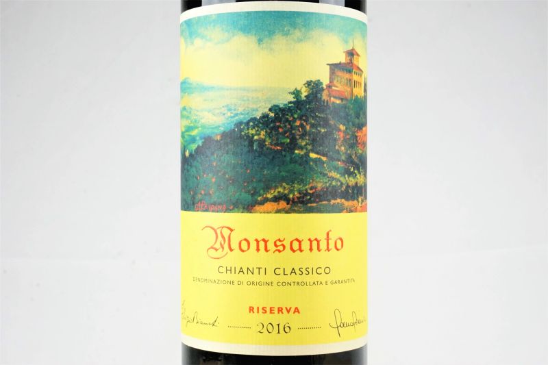      Chianti Classico Riserva Monsanto 2016   - Auction ONLINE AUCTION | Smart Wine & Spirits - Pandolfini Casa d'Aste