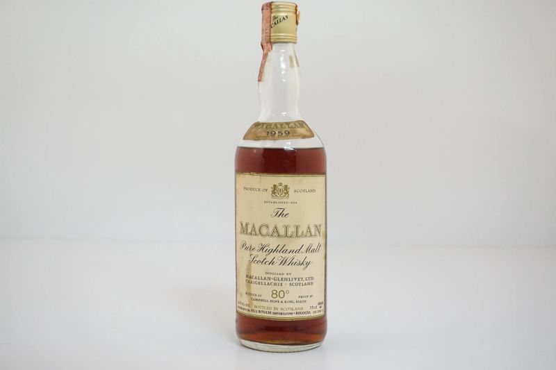 Macallan 1959  - Auction FINE WINES AND SPIRITS - Pandolfini Casa d'Aste