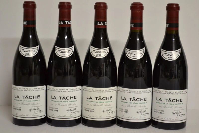 La Tache Domaine de La Romanee Conti  - Auction Finest and Rarest Wines - Pandolfini Casa d'Aste