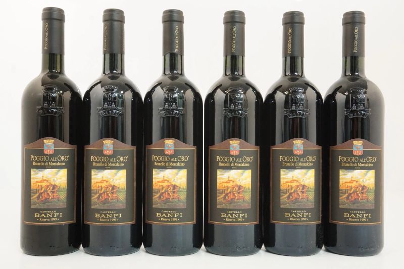      Brunello di Montalcino Poggio All'Oro Riserva Banfi 1999   - Auction Wine&Spirits - Pandolfini Casa d'Aste
