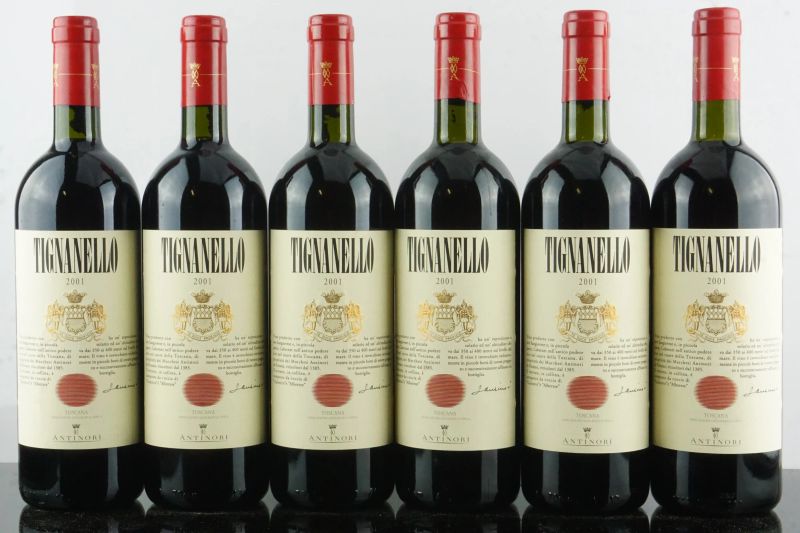 Tignanello Antinori 2001  - Auction AS TIME GOES BY | Fine and Rare Wine - Pandolfini Casa d'Aste
