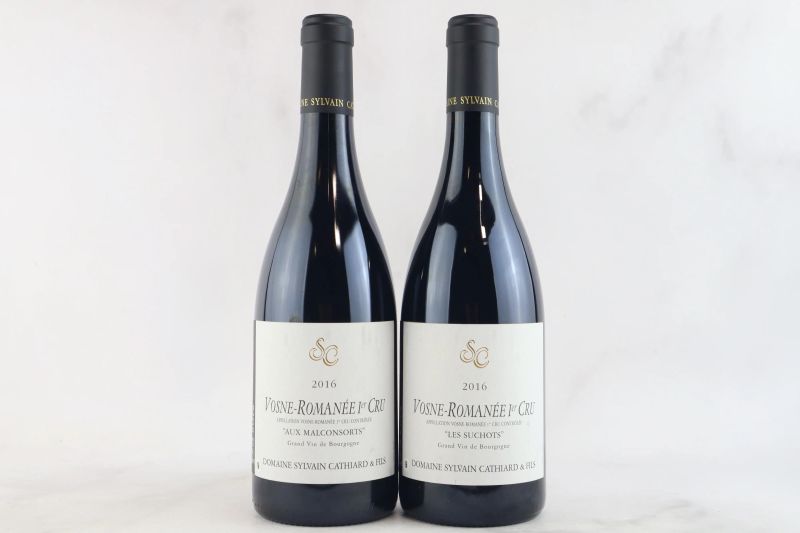 



Selezione Vosne-Roman&eacute;e Domaine Sylvain Cathiard 2016  - Asta La Joie du Vin - Vini Pregiati e da Collezione - Pandolfini Casa d'Aste