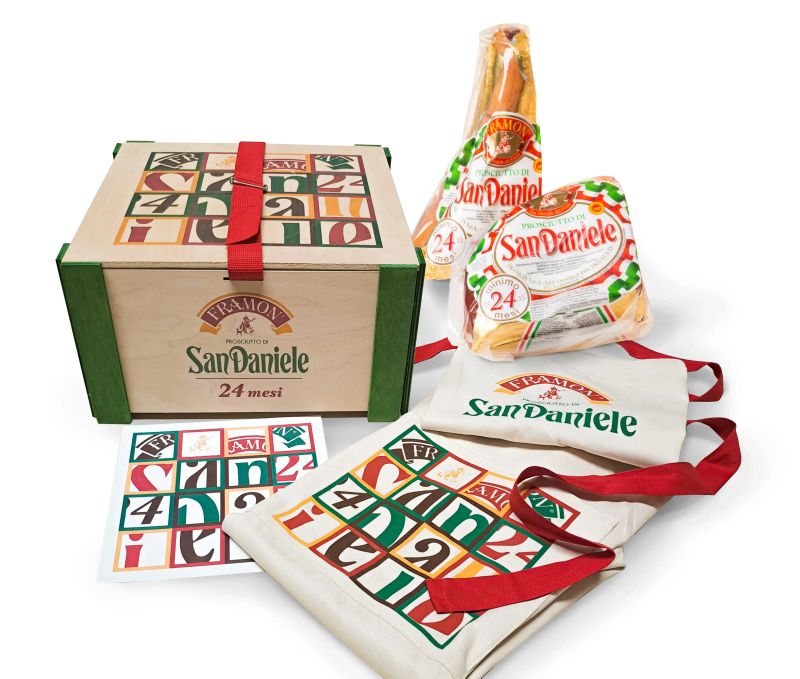 



Beretta - Due Cassettine in Legno Contenenti Due Tranci Prosciutto di San Daniele Dop 24 Mesi e Parannanza  - Asta PANDOLFINI PER AMICI DI URI - ASTA BENEFICA PER SOSTENERE LA RICERCA SCIENTIFICA UROLOGICA - Pandolfini Casa d'Aste