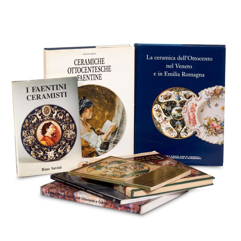 



CERAMICA. OTTOCENTO. Lotto di sette volumi  - Asta CERAMICA. MAIOLICHE E PORCELLANE DAL RINASCIMENTO AL SETTECENTO - Pandolfini Casa d'Aste