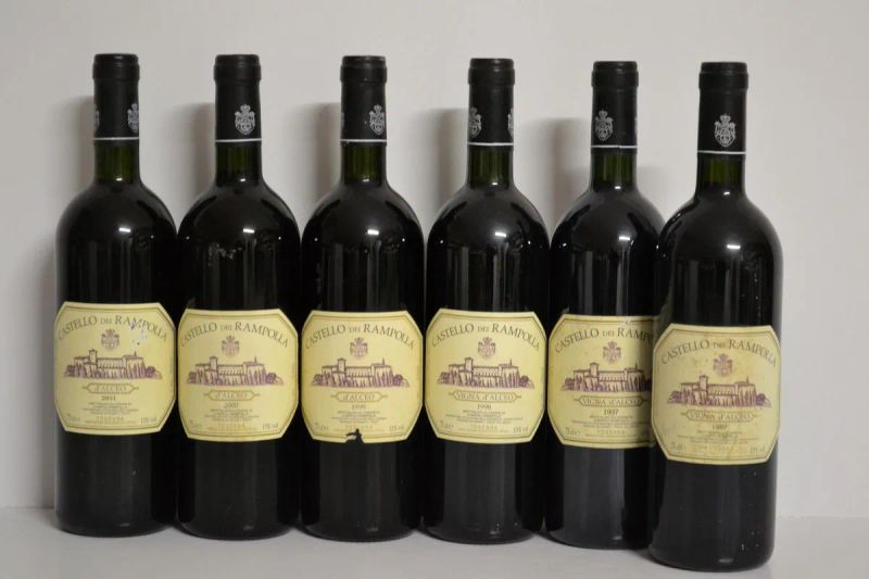 Vigna d&rsquo;Alceo Castello dei Rampolla  - Auction Finest and Rarest Wines - Pandolfini Casa d'Aste