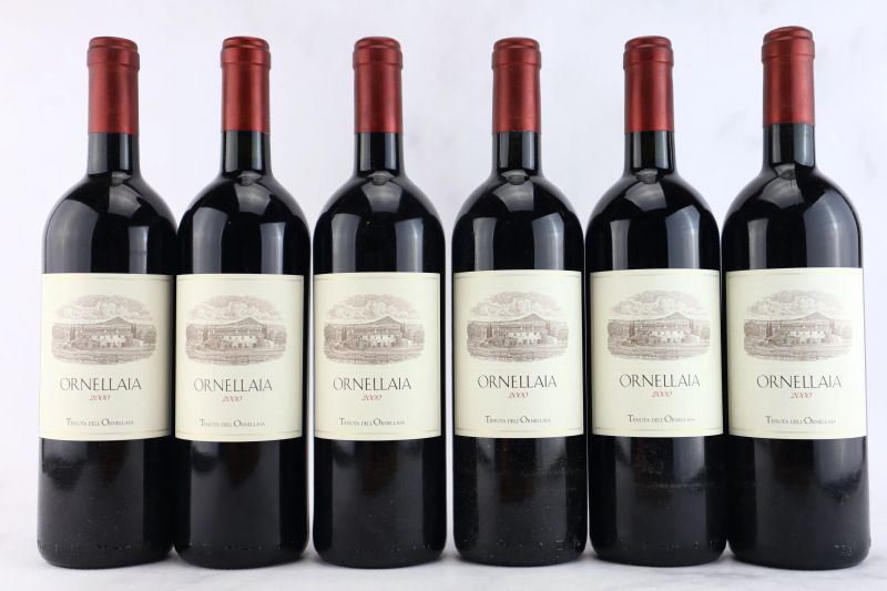 Ornellaia 2000  - Asta MATERIA - Vini Pregiati e da Collezione - Pandolfini Casa d'Aste