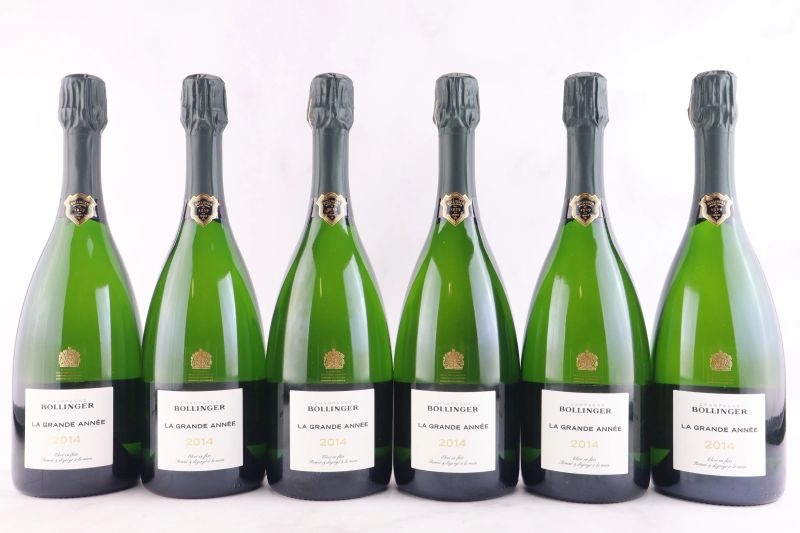 



Bollinger La Grande Ann&eacute;e 2014  - Auction La Joie du Vin - Fine and Rare Wine - Pandolfini Casa d'Aste