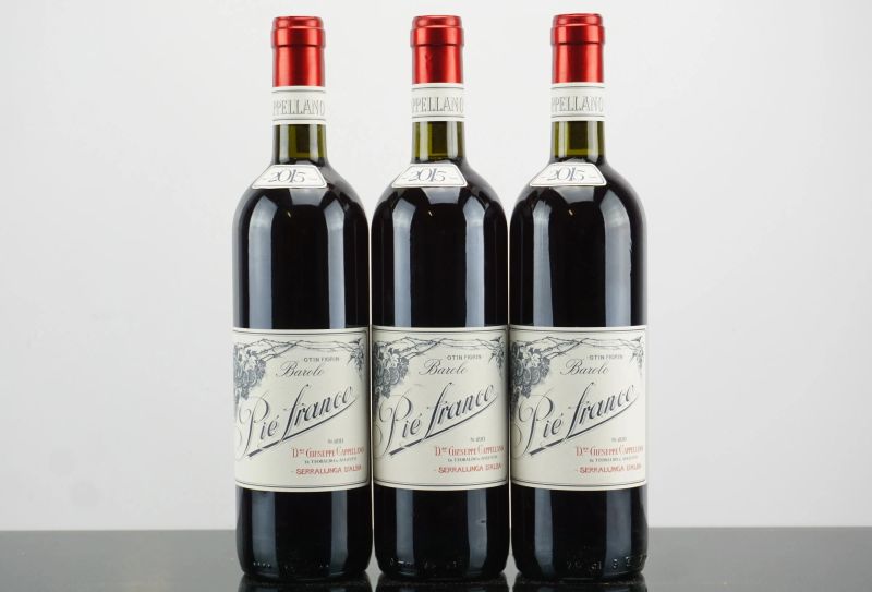 Barolo Pi&eacute; Franco Otin Fiorin Cappellano 2015  - Auction AS TIME GOES BY | Fine and Rare Wine - Pandolfini Casa d'Aste