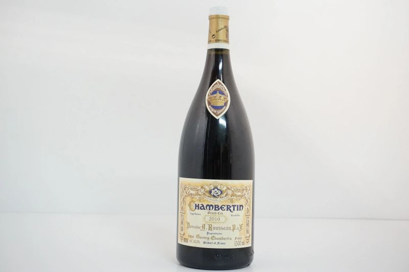 Chambertin Domaine Armand Rousseau 2010  - Auction FINE WINES AND SPIRITS - Pandolfini Casa d'Aste