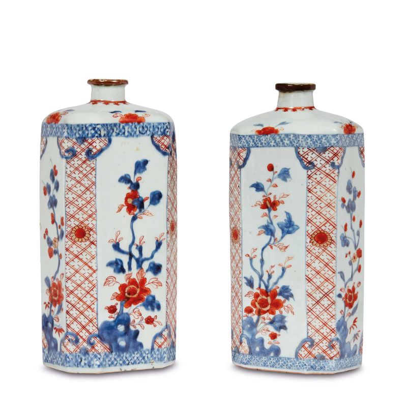 



COPPIA DI PORTA TE IMARI, CINA, SEC. XVIII  - Asta Arte Orientale | 东方艺术 - Pandolfini Casa d'Aste