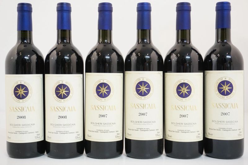 Sassicaia Tenuta San Guido  - Asta VINI PREGIATI E DISTILLATI DA COLLEZIONE - Pandolfini Casa d'Aste