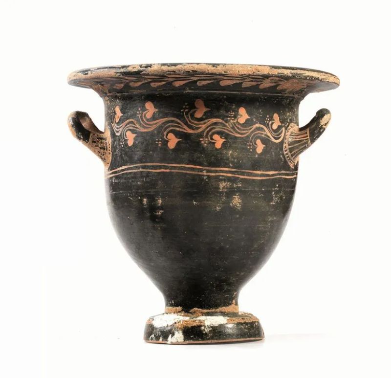 GRANDE CRATERE APULO A CAMPANA  - Auction Antiquities - Pandolfini Casa d'Aste