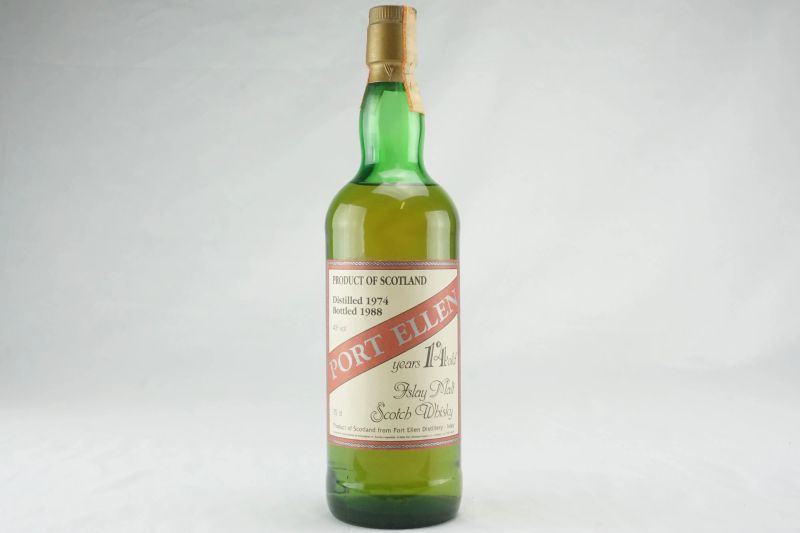 Port Ellen 1974  - Auction From Red to Gold - Whisky and Collectible Spirits - Pandolfini Casa d'Aste