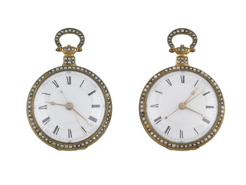 OROLOGI DA TASCA LEUMAS SAMUEL E SAVAD DAVIS  - Auction TIMED AUCTION | Jewels, watches and silver - Pandolfini Casa d'Aste