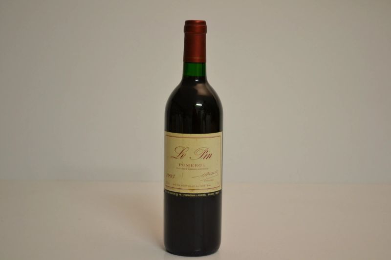 Le Pin 1993  - Asta Una Prestigiosa Selezione di Vini e Distillati da Collezioni Private - Pandolfini Casa d'Aste