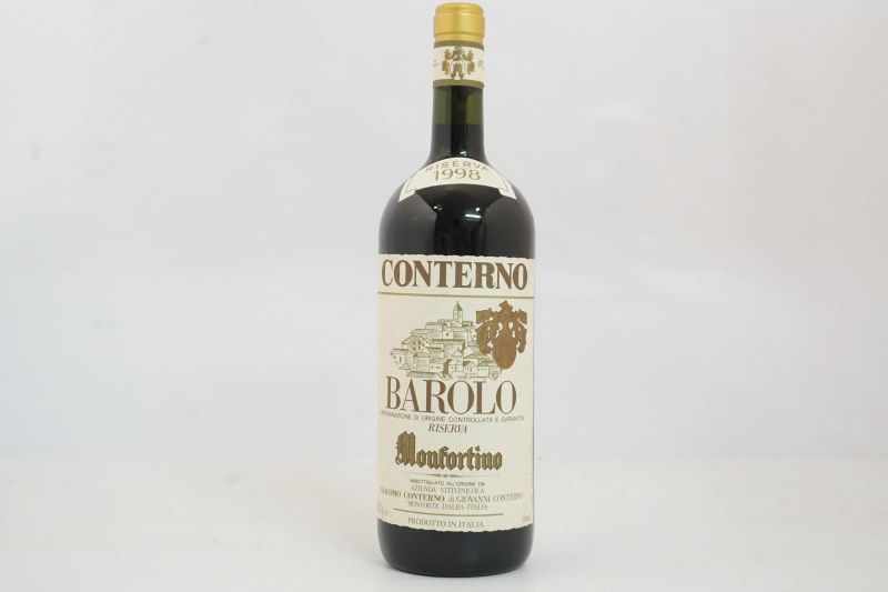      Barolo Monfortino Riserva Giacomo Conterno 1998   - Asta Vini Pregiati e Distillati da Collezione - Pandolfini Casa d'Aste