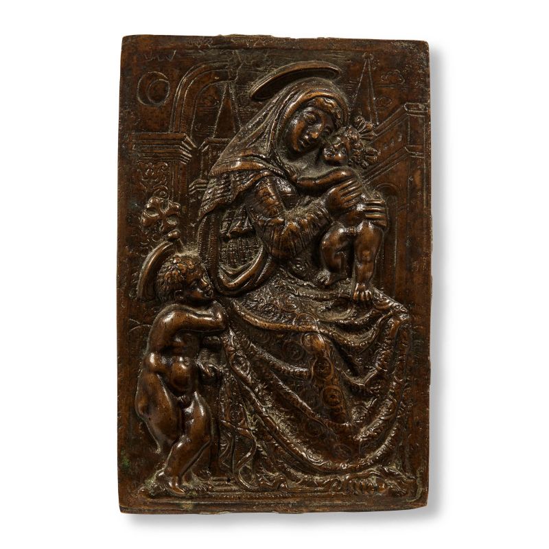 Scuola di Andrea Sansovino, Venezia, metà secolo XVI  - Asta PLACCHETTE, MEDAGLIE E BRONZETTI DALLA COLLEZIONE DI MARIO SCAGLIA E ALTRE PROVENIENZE - Pandolfini Casa d'Aste